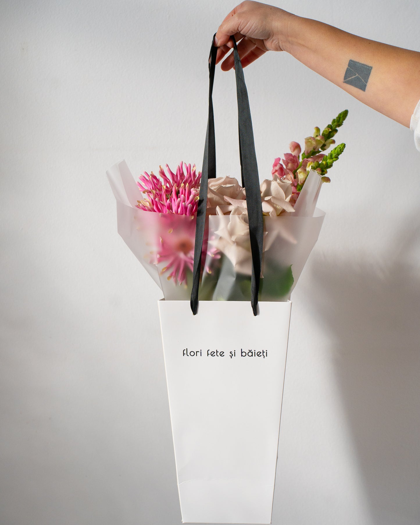 Buchet in nuante de roz