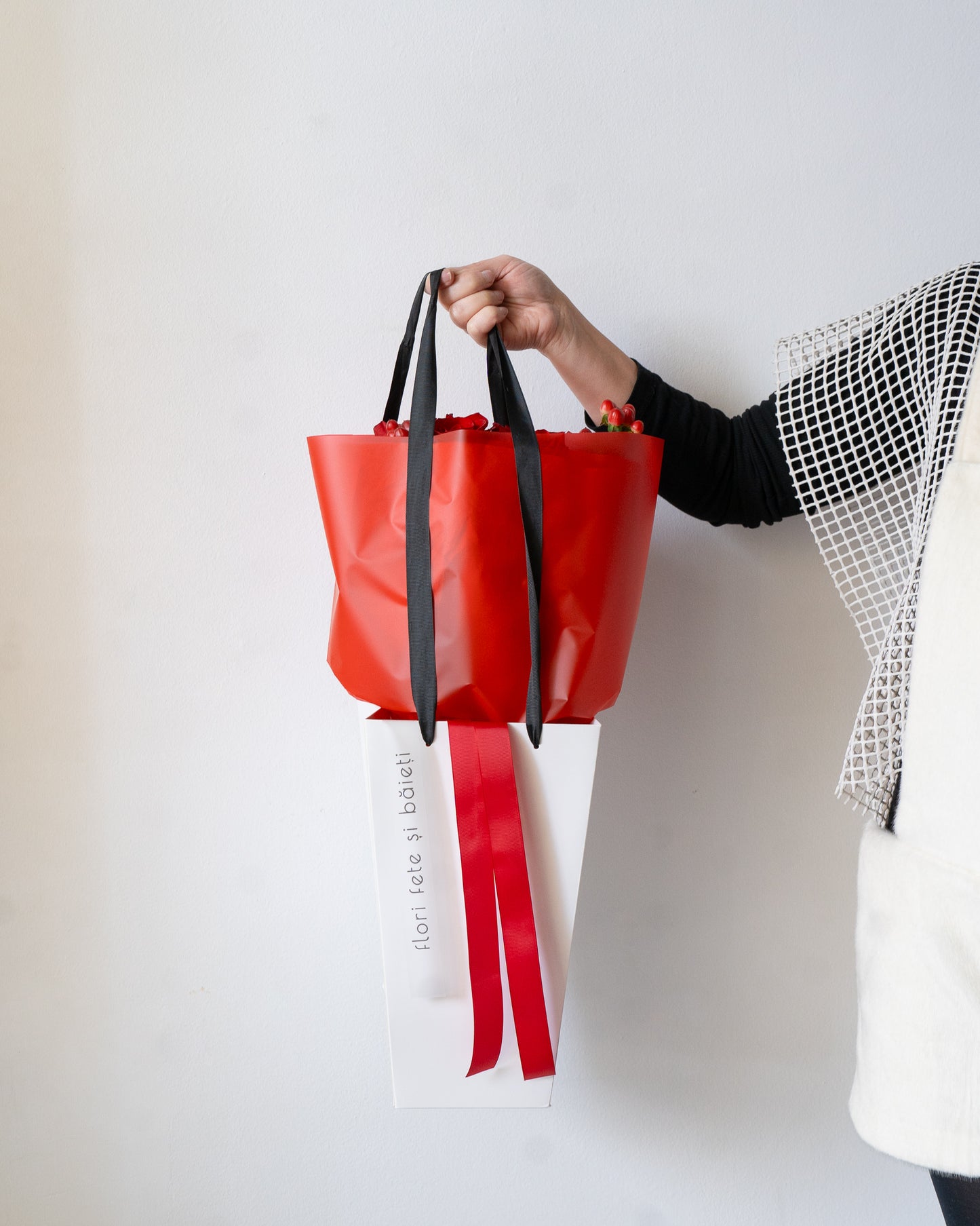 Buchet "La film" cu 13 Trandafiri roșii