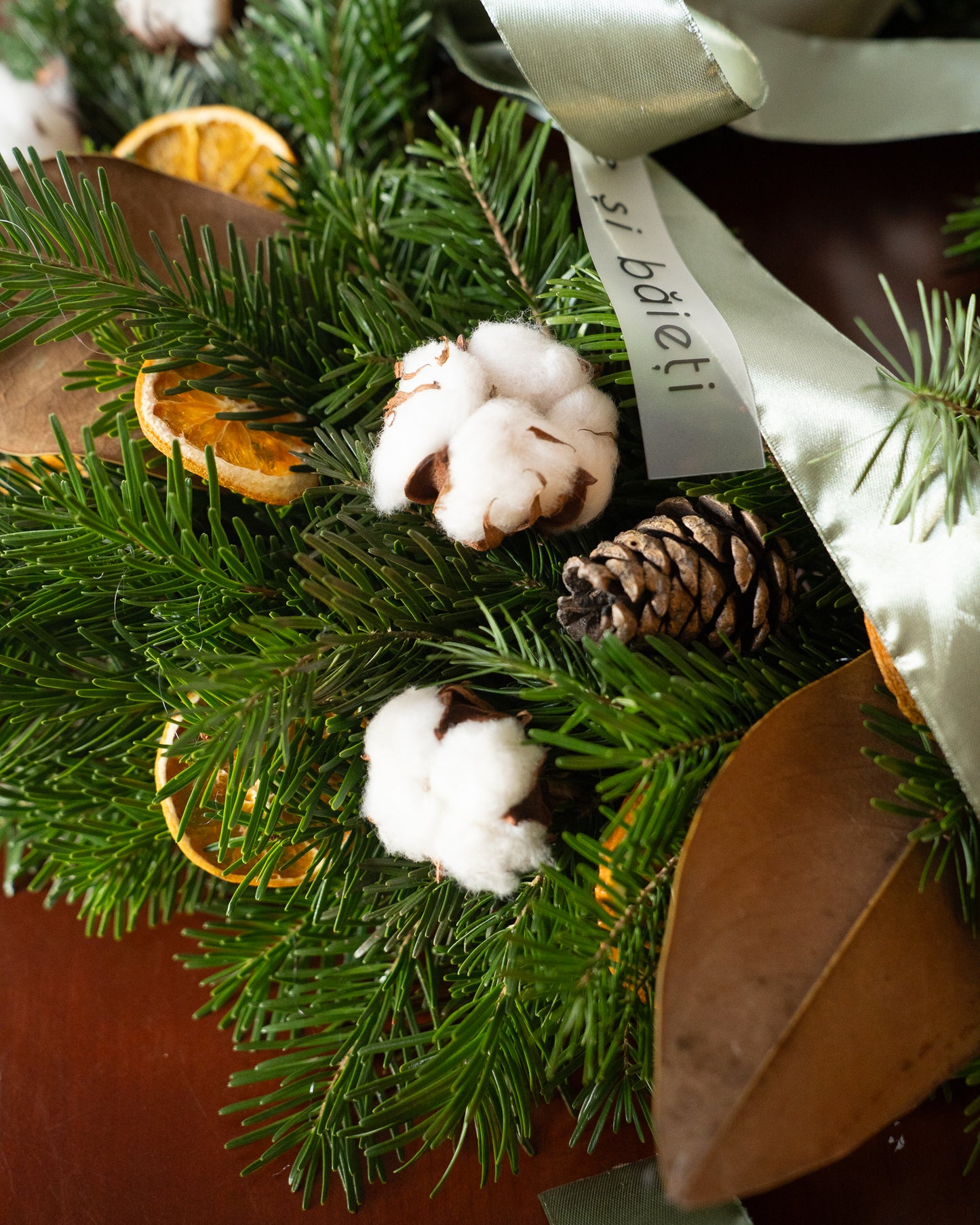 Coroniță Crăciun cu portocale