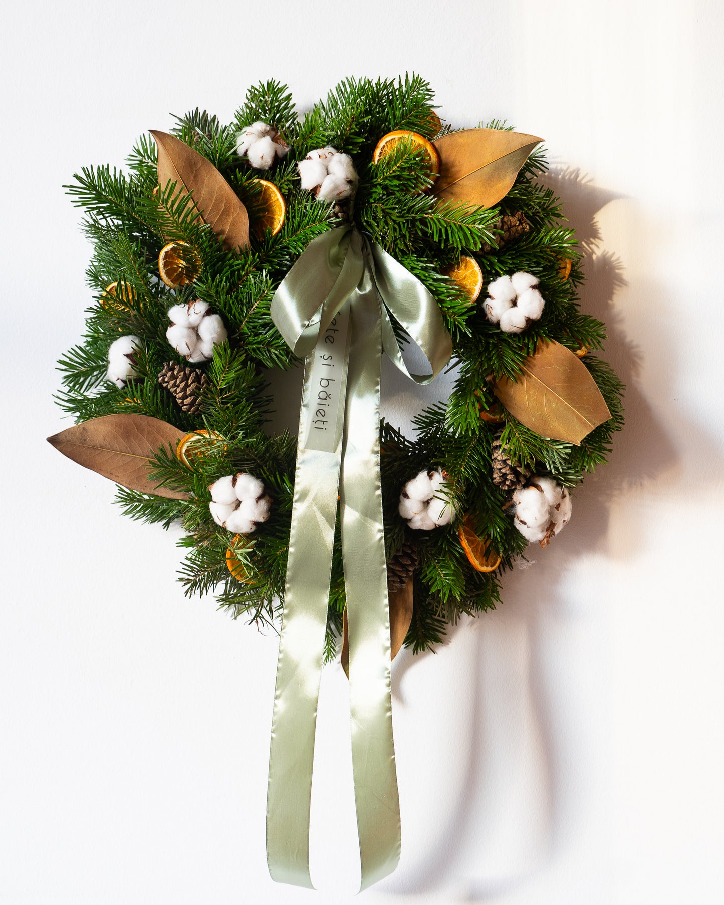 Coroniță Crăciun cu portocale